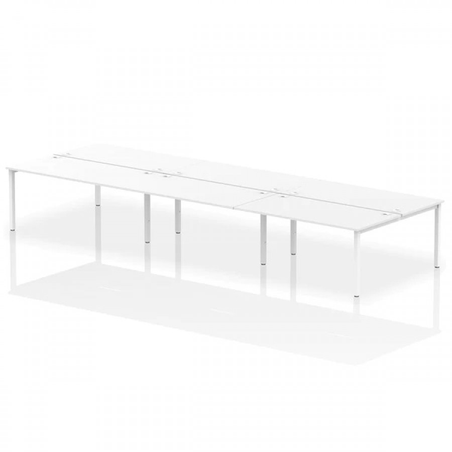 Impulse B2B 6 Person Bench Desk